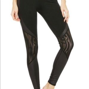 Alo Yoga Vitality Legging Black /Black Glossy XS